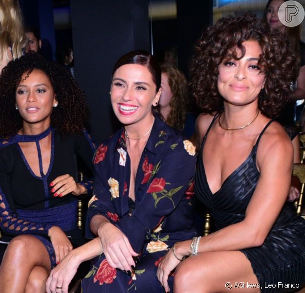 Juliana Paes Giovanna Antonelli E Taís Araújo Se Encontram Em Desfile Fotos Purepeople