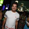 Thiago Martins também esteve no show 'Viva Cazuza Sempre', em prol da Sociedade Viva Cazuza, na Arena Banco Original, no Rio de Janeiro, na noite desta quarta-feira, 1 de fevereiro de 2017
