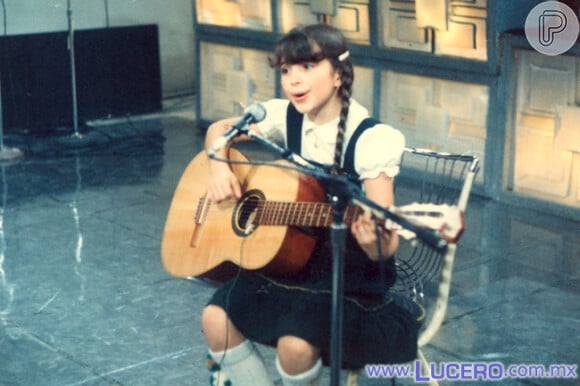 Em 1982, Lucerito debutou na carreira de cantora com seu álbum 'EL'