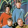 Na foto do elenco de 'Star Trek', Nichelle Nichols, DeForest Kelley, Leonard Nimoy e William Shatner