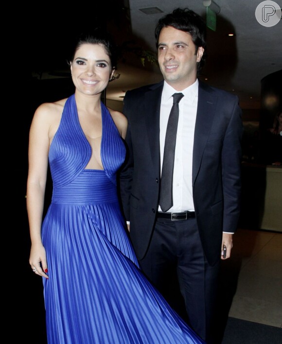 Vanessa Giácomo aparece ao lado no novo namorado, o empresário Giuseppe Dioguardi