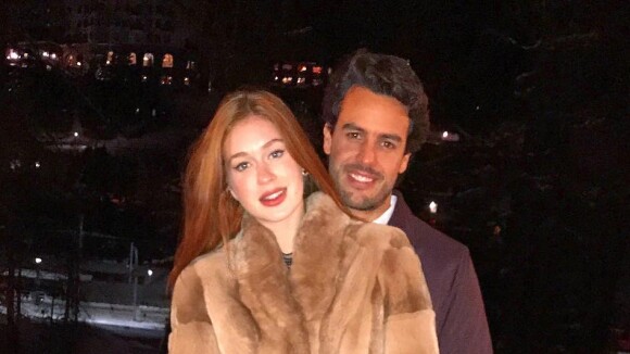 Marina Ruy Barbosa posta foto com casaco peludo, mas avisa: 'É falso'