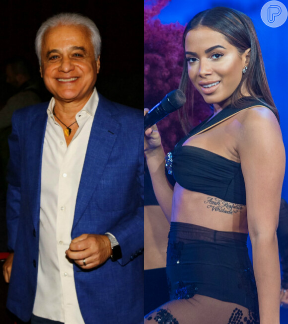 Anitta não foi convidada para o Rock in Rio porque Roberto Medina, responsável pelo evento musical, acredita que a funkeira 'não se encaixa' no perfil do festival