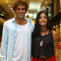 Namoro de Aline Riscado e Felipe Roque completa 1 ano: 'Ciúme faz parte'