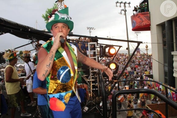 Netinho se apresentará ao lado da cantora Preta Gil em uma prévia do carnaval carioca, no Rio de Janeiro, no domingo que antecede o início oficial da folia na Cidade Maravilhosa
