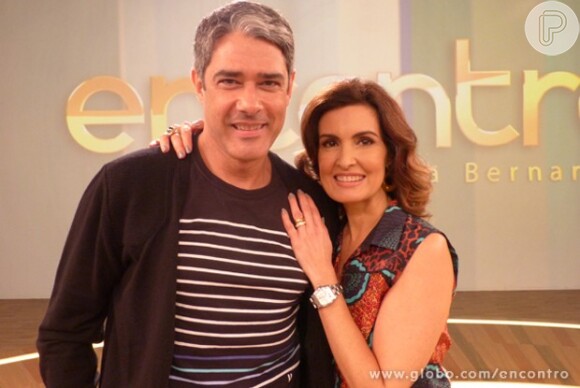 William Bonner e Fátima Bernardes se conheceram nos bastidores da TV Globo, em 1989