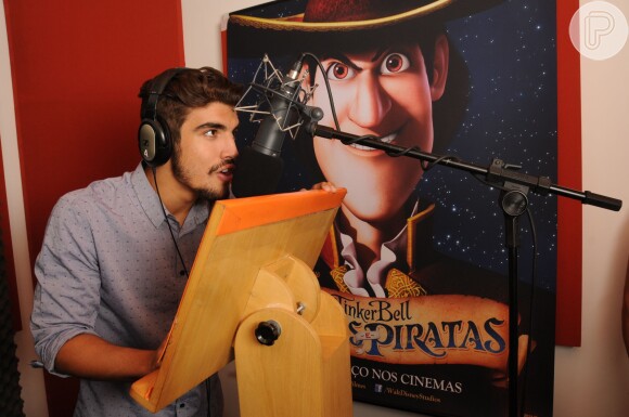 Caio Castro dá voz ao jovem Capitão Gancho no 'Tinker Bell: Fadas e Piratasy'