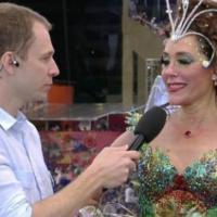 Tiago Leifert estreia como repórter no Carnaval da Globo. Veja algumas pérolas