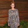 Jennifer Lawrence usou um vestido transparente da grife Tom Ford sem lingerie por baixo para a festa pós Oscar da Vanity Fair