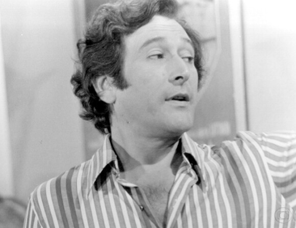 Paulo Goulart em 'Uma Rosa com Amor', em 1972