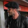 David Beckham embarca para Londres no aeroporto de São Paulo, nesta segunda-feira, 17 de março de 2014