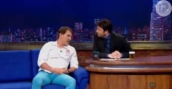 Danilo Gentili entrevista Paulo Goulart Filho e ganha de Jô Soares no ibope