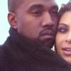 Nas imagens, Kim e Kanye trocaram carinhos e mostraram intimidade