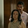 Iolanda (Magdale Alves) vai à casa de Juliana (Vanessa Gerbelli) e diz para ela ficar longe de Jairo (Marcello Melo Jr.) e Bia (Bruna Faria) na novela 'Em Família'