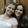Bruna Marquezine curtiu uma festa junina com a irmã, Luana, neste sábado, 24 de junho de 2017