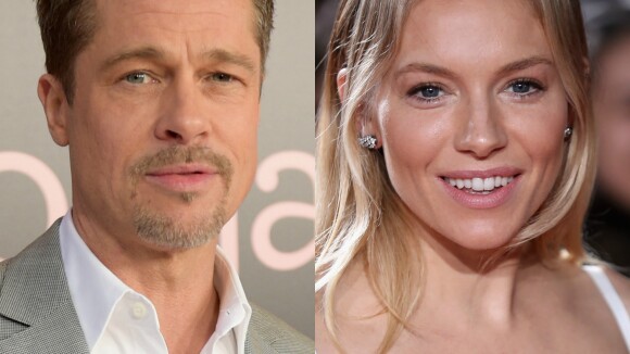 Brad Pitt é visto aos beijos com Sienna Miller, apontada como affair: 'Íntimos'