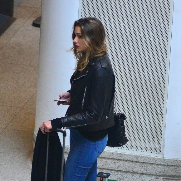 Sasha Meneghel já havia usado a bolsa em um show do Ed Sheeran