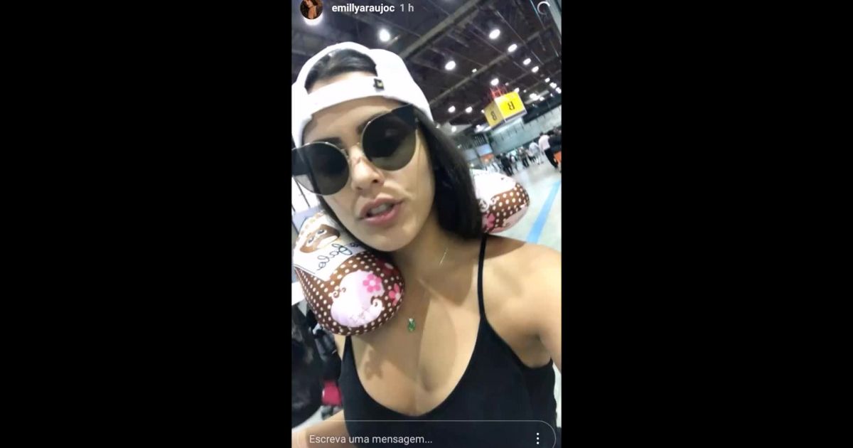 Ex-BBB Emilly Araújo postou um vídeo em seu stories do ...