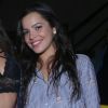 Ex-BBB Mayla foi vista trocando beijos com Leonardo Picon na festa de lançamento da marca de roupas do youtuber