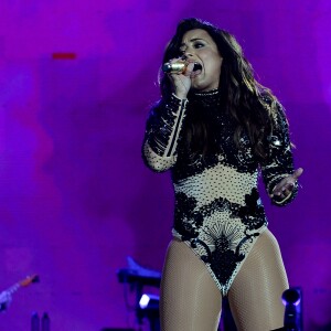 Demi Lovato foi uma das atrações do Festival Villa Mix em Goiânia