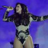 Demi Lovato subiu ao palco do Villa Mix Goiânia 2017 na noite de sábado, 1 de julho de 2017