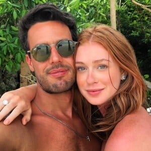 Apesar da proximidade do casamento, Marina Ruy Barbosa não se considera uma noiva neurótica. 'Não fico pensando e nem tenho esse tempo de falar: 'nossa, está chegando'', disse ela