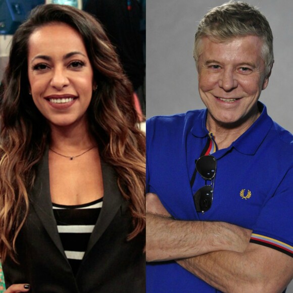 Samantha Schmütz negou mal-estar com Miguel Falabella em post no Instagram, nesta segunda-feira, 3 de julho de 2017