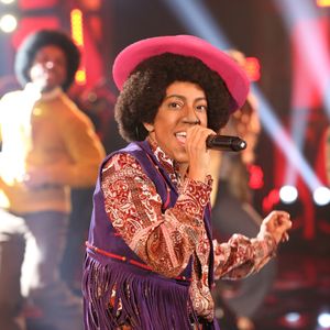 Samantha Schmütz participou do quadro 'Show dos Famosos', do 'Domingão do Faustão'