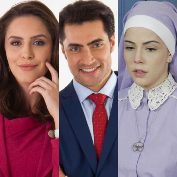 Gustavo (Carlo Porto) vai namorar Verônica (Elisa Brites) após namoro e término com Cecília (Bia Arantes), na novela 'Carinha de Anjo'