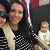 Thais Fersoza e Michel Teló não dão remédio para a filha, Melinda, se acalmar na hora da menina viajar de avião