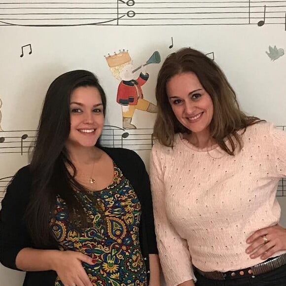 Thais Fersoza escolheu a música como tema da decoração do quarto de Teodoro, seu segundo filho