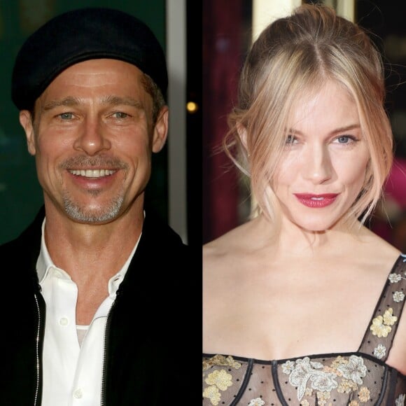 Brad Pitt está namorando Sienna Miller, mas mantém relação em segredo com atriz