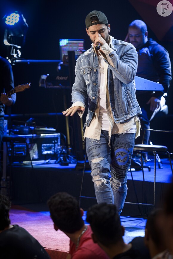 O cantor colombiano Maluma se apresentou no Brasil em abril de 2017