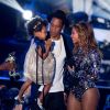 Filha de Beyoncé e Jay-Z, Blue Ivy apareceu rimando em uma faixa bônus do novo álbum do pai, o '4:44'