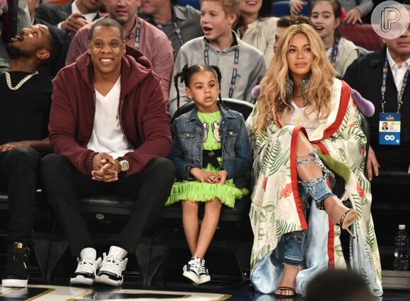 Filha de Beyoncé e Jay-Z, Blue Ivy já tem gosto pela música