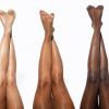 A marca americana de lingeries Nubian Skin oferece, além de calcinha e sutiãs, meias-calças em diferentes tons de nude