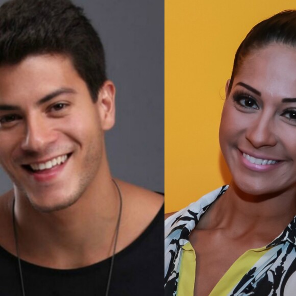 Os rumores sobre o namoro de Arthur Aguiar e Mayra Cardi começaram depois de eles trocarem mensagens carinhos nas redes sociais