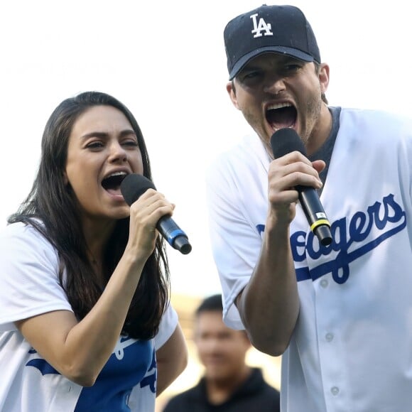 Ashton Kutcher e Mila Kunis são pais de Wyatt, de dois anos, e Dimitri, de sete meses