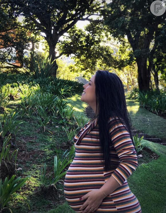 Thais Fersoza está grávida do segundo filho com Michel Teló