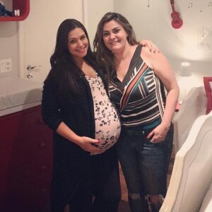 Grávida, Thais Fersoza contou que reaproveitou o berço de Melinda para Teodoro