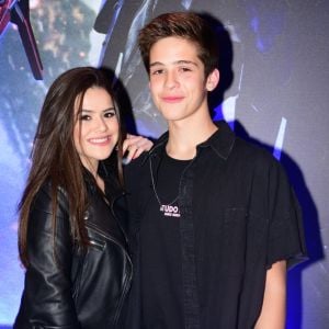 Maisa Silva e João Guilherme prestigiaram a pré-estreia do filme 'Transformers: O Último Cavaleiro' nesta segunda-feira, 10 de julho de 2017