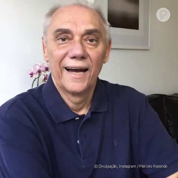 Marcelo Rezende, com câncer, contou que planeja voltar à TV em vídeo publicado no Instagram nesta segunda-feira, 11 de julho de 2017