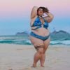 Bailarina plus size de Anitta, Thais Carla estrelou campanha de moda praia