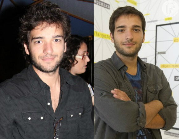 Humberto Carrão corta o cabelo para atuar em 'Geração Brasil'. A foto foi divulgada em 3 de abril de 2014