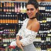 'Melhor parte do mercado', escreveu Mariana Goldfarb na legenda da foto do Instagram