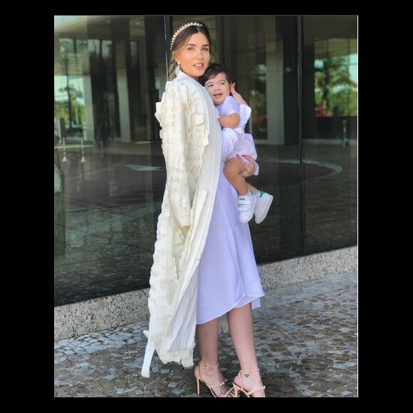 'Você é luz, filho', escreveu Aline Gotschalg no Instagram