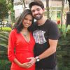 Aline Dias começou a morar com Rafael Cupello após a gravidez
