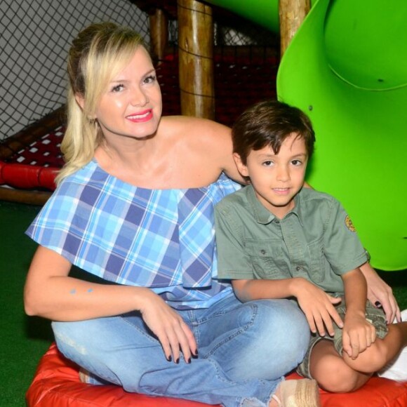 Eliana já é mãe de Arthur, de 5 anos