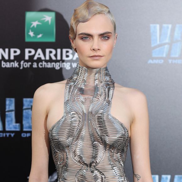Cara Delevingne está no elenco de 'Valerian and the City of a Thousand Planets' , que estreia no dia 10 de agosto de 2017
