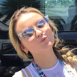 Larissa Manoela está passando férias na Disney